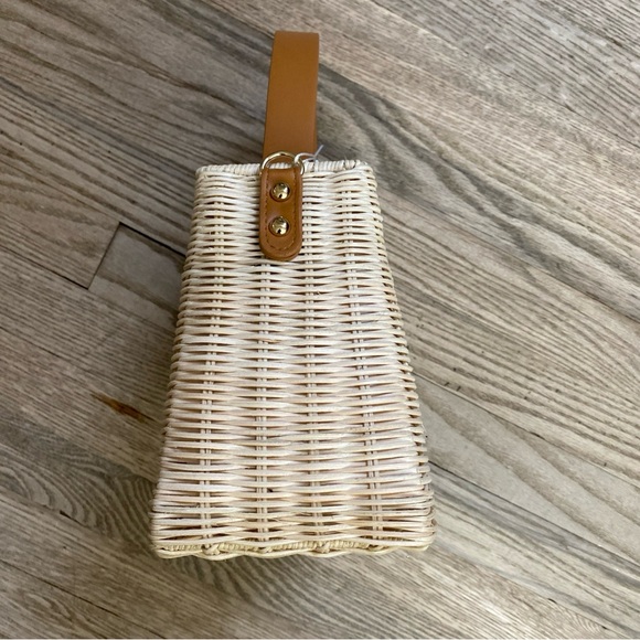 NWT Shiraleah Chicago Corsica Natural Bag - NO CROSSBODY STRAP - Picture 3 of 11